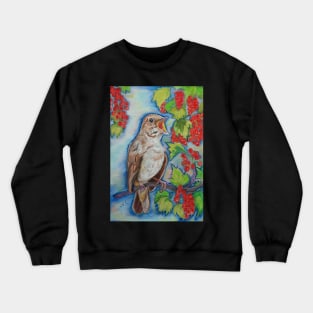 The Nightingale and the Currant Crewneck Sweatshirt